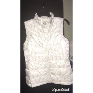 Beautiful white vest.